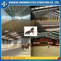 Low-Cost-Stahl-Struktur Vorgefertigte Barn Horse Stable